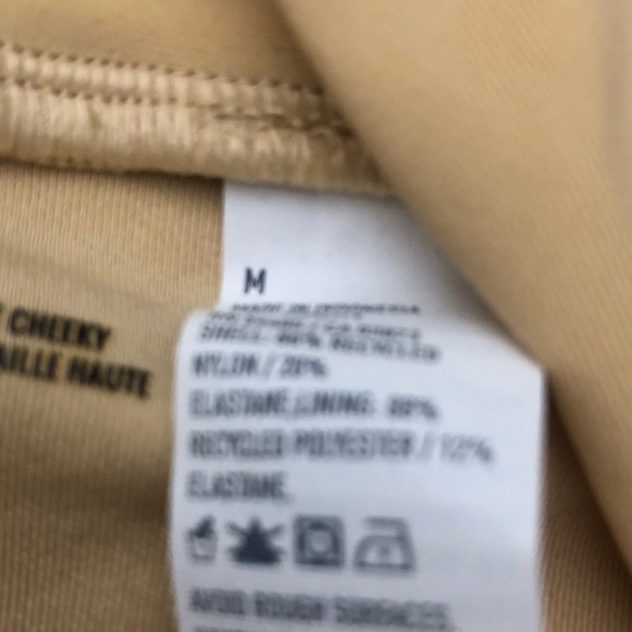 aerie High-Waist Bikini Bottoms in Light Tan - Picture 4 of 6